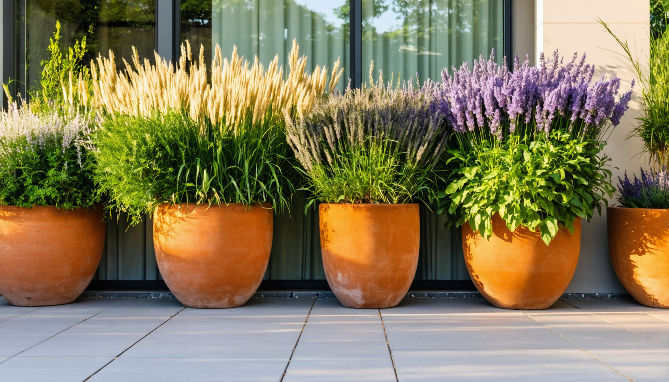 découvrez comment choisir les végétaux idéaux pour embellir de grands pots sur votre terrasse et créer un espace extérieur à la fois élégant et chaleureux.