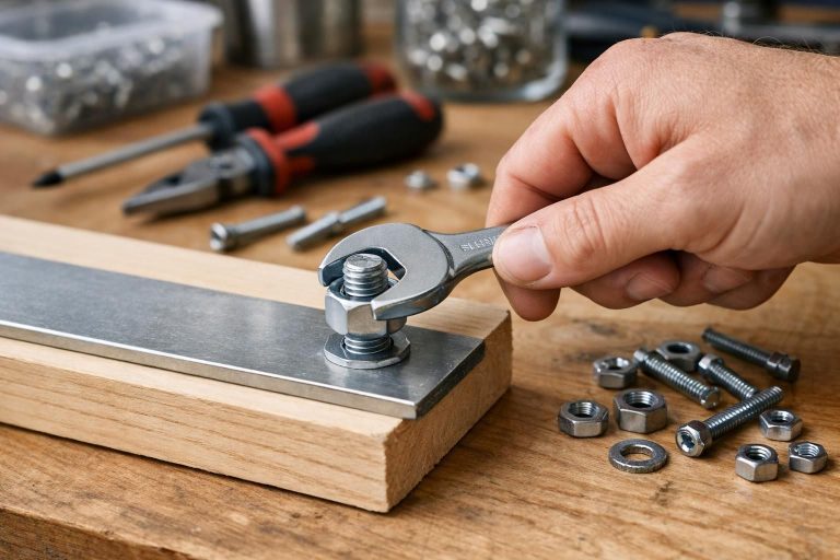 découvrez nos conseils pratiques pour un serrage efficace avec vis et écrou en quincaillerie d'ameublement, garantissant solidité et durabilité à vos meubles.