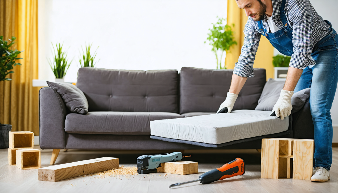découvrez des astuces et solutions efficaces pour redonner vie à votre canapé affaissé. apprenez à identifier les causes du problème et à appliquer des techniques simples pour réparer votre meuble et améliorer votre confort.