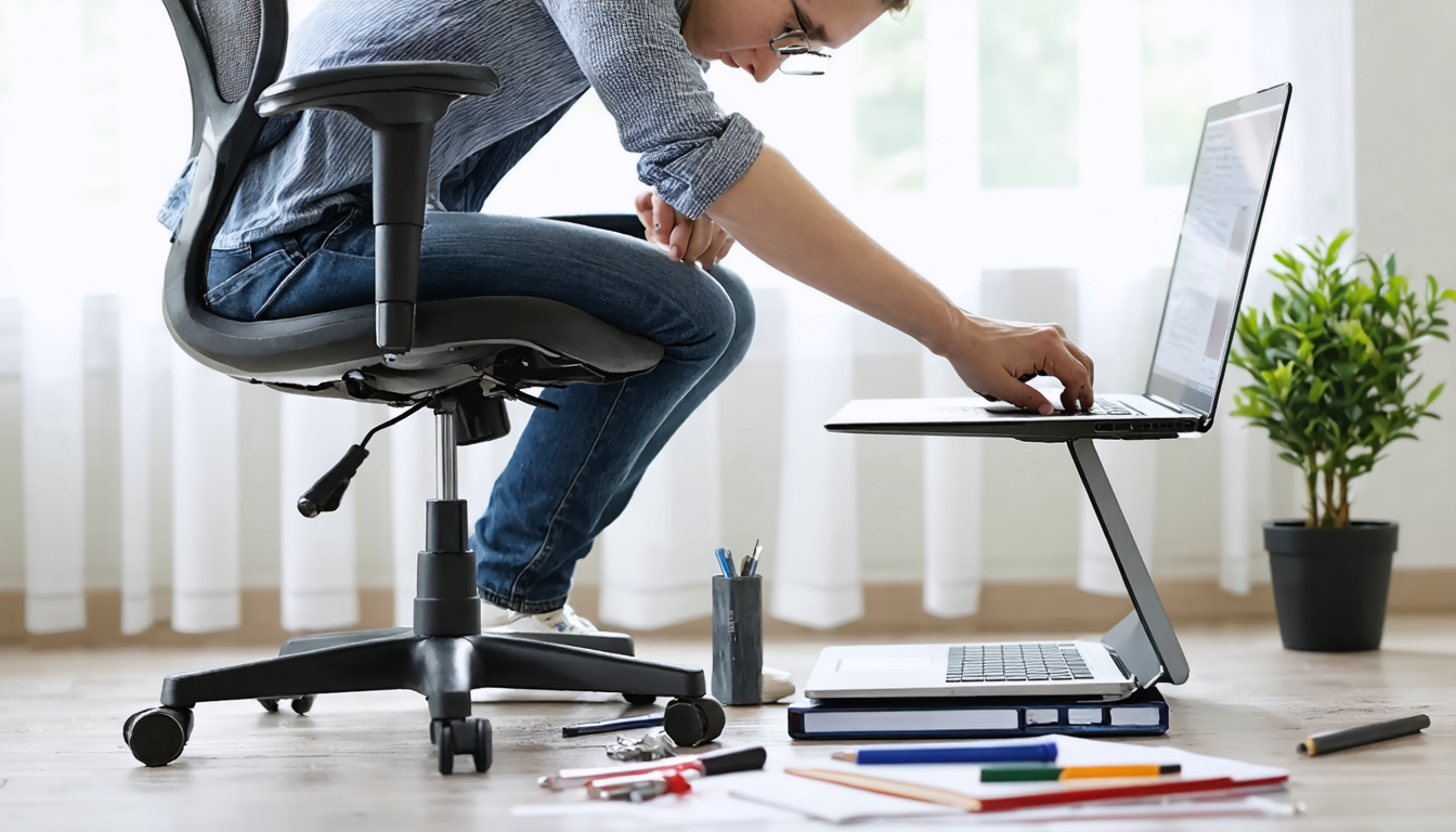 découvrez notre guide pratique pour réparer une chaise de bureau qui s'abaisse toute seule. suivez nos étapes simples et efficaces pour retrouver le confort de votre siège et éviter les interruptions durant votre travail.