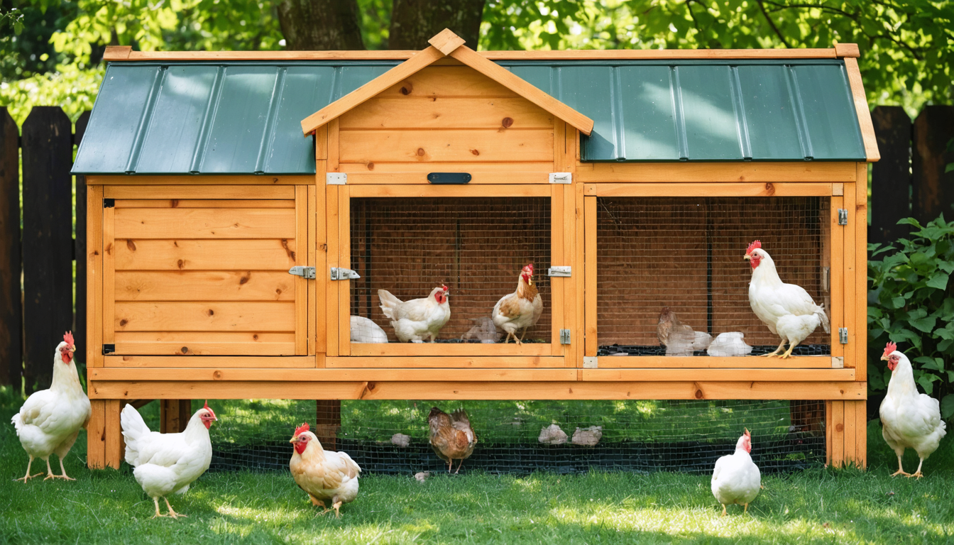 découvrez nos conseils essentiels pour construire et entretenir un poulailler : dimensions idéales, choix des couvertures et astuces pratiques pour offrir un habitat sain à vos poules.