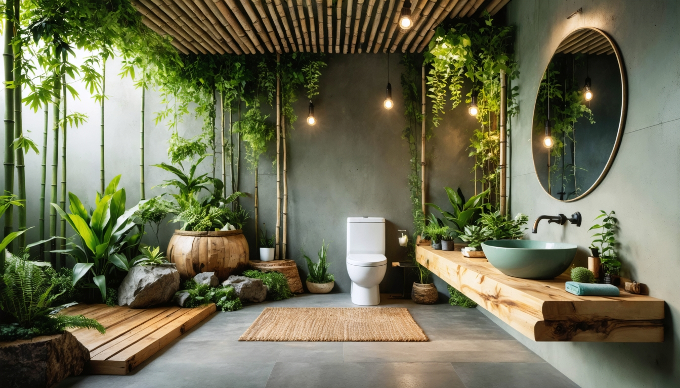 découvrez des idées originales pour une décoration de toilettes écoresponsable et esthétique : astuces durables, matériaux naturels et conseils pour allier écologie et design dans vos petits espaces.