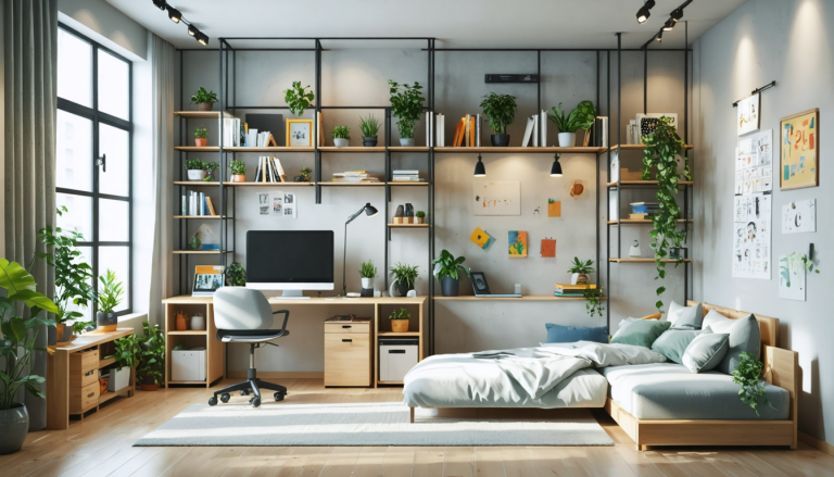 optimisez l'aménagement de votre studio avant la rentrée : idées gain de place, rangement malin et déco abordable pour un espace fonctionnel, lumineux et cosy.